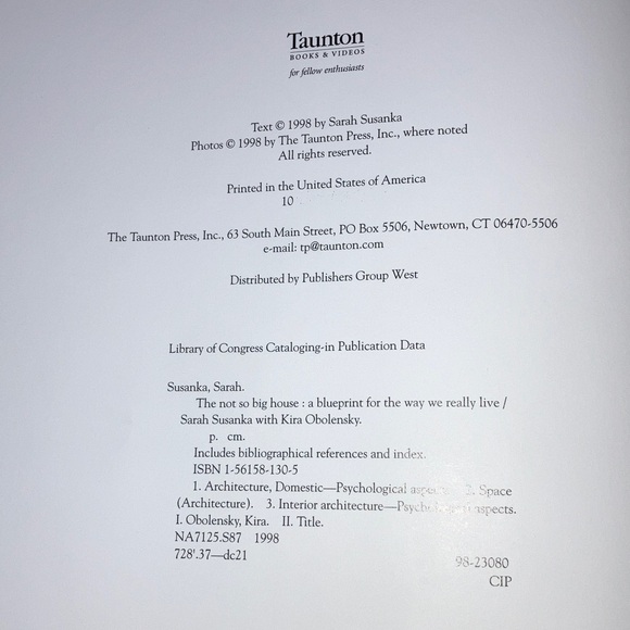 The Not So Big House, Susan Susanka: small home design book - Picture 7 of 16